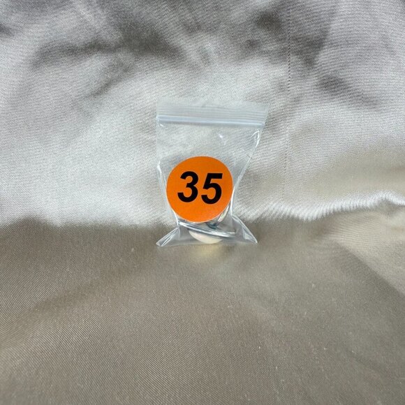 Handmade Silver Ring with White Opal Teardrop Natural Gemstone Jewelry Size 9.5 - Picture 5 of 5